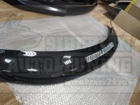 Дефлектор капота черный (спойлер, мухобойка) Mitsubishi Outlander 2005-2009г
