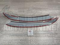 Реснички на фары Mitsubishi Outlander 2005-2009г, накладки на фары