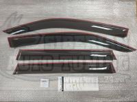 Дефлекторы окон, Ветровики Mitsubishi Outlander 2001-2008г