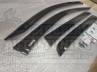 Дефлекторы окон, Ветровики Mitsubishi Outlander 2005-2012г с креплением