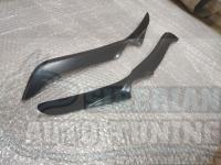 Реснички на фары Infiniti FX 35 2003-2008, накладки на фары