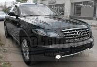 Реснички на фары Infiniti FX 35 2003-2008, накладки на фары