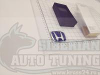 Синяя эмблема J'S Racing Type R для Honda в руль тип A 53*43