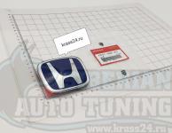 Синяя эмблема Type R H для автомобилей Honda 75701-S6M-Z01 86*70