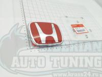 Красная эмблема Type R H для автомобилей Honda 75700-S5T-E11 118x95