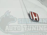 Красная эмблема H для автомобилей Honda 74x60