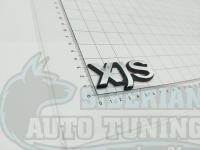 Эмблема шильдик с клеевой основой Xjs Jaguar 70х30 мм