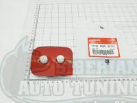 Черно-красная эмблема Type R H для автомобилей Honda 75700-SNW-003ZC 95*77