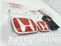 Комплект Красных эмблем Type R H для автомобилей Honda Accord 7 CL/CL7/CL9