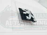 Эмблема шильдик Peugeot на решетку 112х89 мм