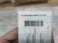 Реснички на фары Volkswagen Passat CC 2012+ накладки на фары