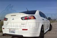 Лип Спойлер Duck Tail на Mitsubishi Lancer 10 2007-2016