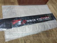 Наклейка карбон на стекло винил 130*21см F1 Race Factory козырек