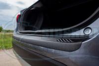 Накладка на задний бампер Kia Rio X-Line IV 2017+ хэтчбек
