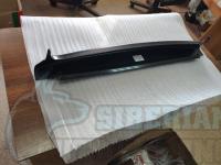 Средняя вставка между клыков губа Mitsubishi Lancer 10 2007-2011 дорестайлинг