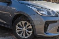 KIA Rio IV седан 2017+ Защитные накладки на колёсные арки