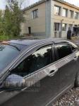 Ветровики (дефлекторы окон) для Honda Accord 8 2008-2013 Mugen Style без хрома