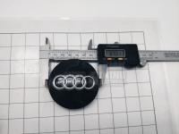 Ступичные колпачки заглушки на диски ЦО Audi черные 67/56/11 мм 800601170 (Цена за 4шт)
