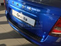 LADA Granta седан с 2011 - 2018 г.в. Накладка на задний бампер с загибом Лада Гранта