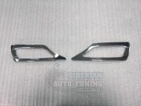 Toyota Rav4 2013-2015 Хромированные накладки на задние туманки большие