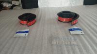 Защита кромок колесных арок карбон и черный матовый 150*3,5