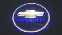 Универсальная проекция в двери врезная Chevrolet в комплекте 2 шт