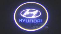 Универсальная проекция в двери врезная Hyundai в комплекте 2 шт