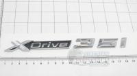 Шильдик на крыло XDrive 35i хром BMW 170*15