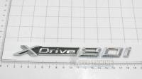 Шильдик на крыло XDrive 20i хром BMW 170*15