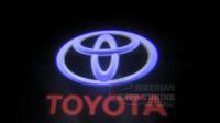 Оригинальная проекция плафон XD-TY1 в двери Toyota в комплекте 2 шт