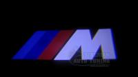 Оригинальная проекция плафон XD-B1 в двери BMW M-power в комплекте 2 шт
