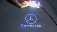 Оригинальная проекция плафон BZ4 в двери Mercedes Benz в комплекте 2 шт