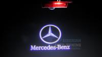 Оригинальная проекция плафон BZ2 в двери Mercedes Benz в комплекте 2 шт