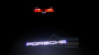 Оригинальная проекция плафон C1 в двери Porsche в комплекте 2 шт