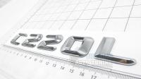 Шильдик C220L Mercedes-Benz на багажник 175*24 мм ст. дизайн