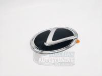 Эмблема Lexus под стеклом на багажник distronic 150*108