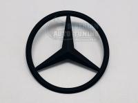 Эмблема Mercedes-Benz на багажник 82мм A2058174500 Черная