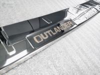 Накладка на задний бампер широкая Mitsubishi Outlander 2016-2021