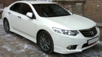 Пороги Type S - style Honda Accord 8 CU CU2 (ABS пластик) без усиления