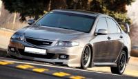 Боковые пороги Mugen style Honda Accord 7 2002-2008 CL/CL7/CL9/TSX (рестайлинг)