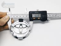Ступичные колпачки заглушки на диски Toyota 62/56/21 мм (Цена за 4шт)