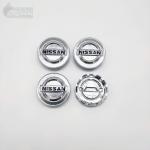 Ступичные колпачки заглушки на диски Nissan серебро 54/50/11 мм (Цена за 4шт)