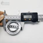 Ступичные колпачки заглушки на диски Nissan серебро 54/50/11 мм (Цена за 4шт)