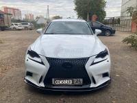 Цельный Сплиттер передний на Lexus IS 250 под F-sport бампер абс