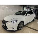 Цельный Сплиттер передний на Lexus IS 250 под F-sport бампер абс