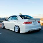 Боковые пороги Mugen style Honda Accord 7 2002-2008 CL/CL7/CL9/TSX (дорестайлинг)