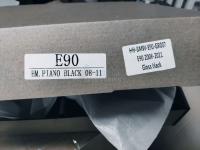 Решетка Ноздри M performance для BMW 3 Series E90 E91 2008-2011 раздвоенная черный глянец