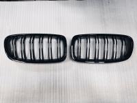 Решетка Ноздри M performance для BMW 3 Series F30 F31 F35 2008-2012 раздвоенная черный глянец