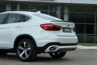 Спойлер на кромку багажника BMW X6 F16 2014-2019 черный глянец