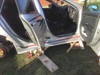 Пороги боковые Sport на Mazda 3 BK 2003-2008 ABS